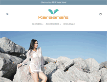 Tablet Screenshot of kareenas.com